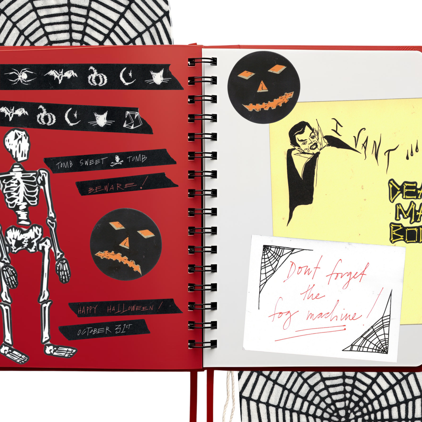 + HALLOWEEN STATIONARY SET