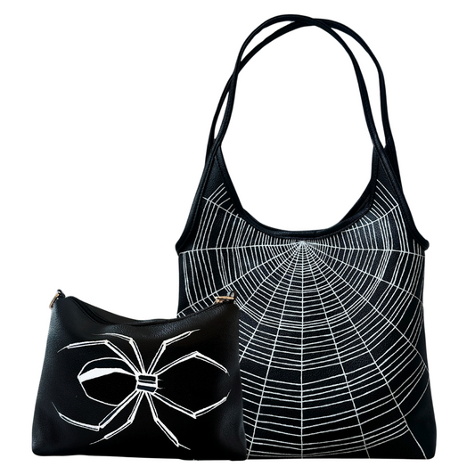 + WEBBED HANDBAG