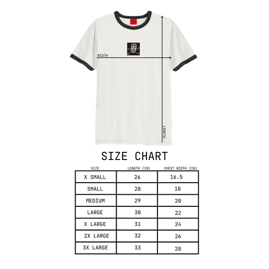 BONE RINGER SHIRT (VTG WHITE)