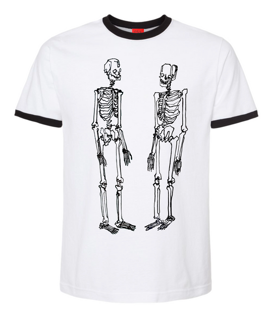 SKELEFRIENDS RINGER SHIRT