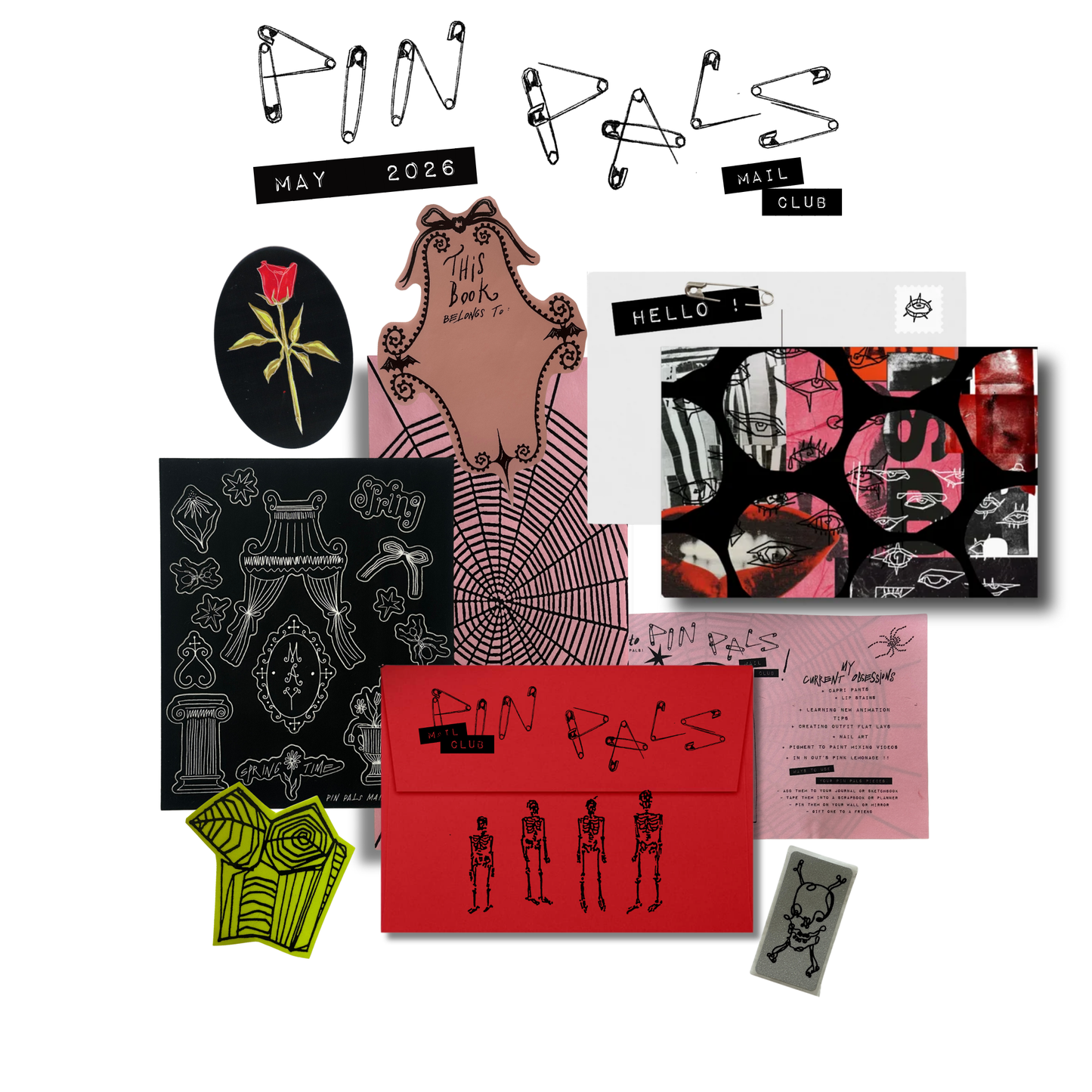PIN PALS MAIL CLUB