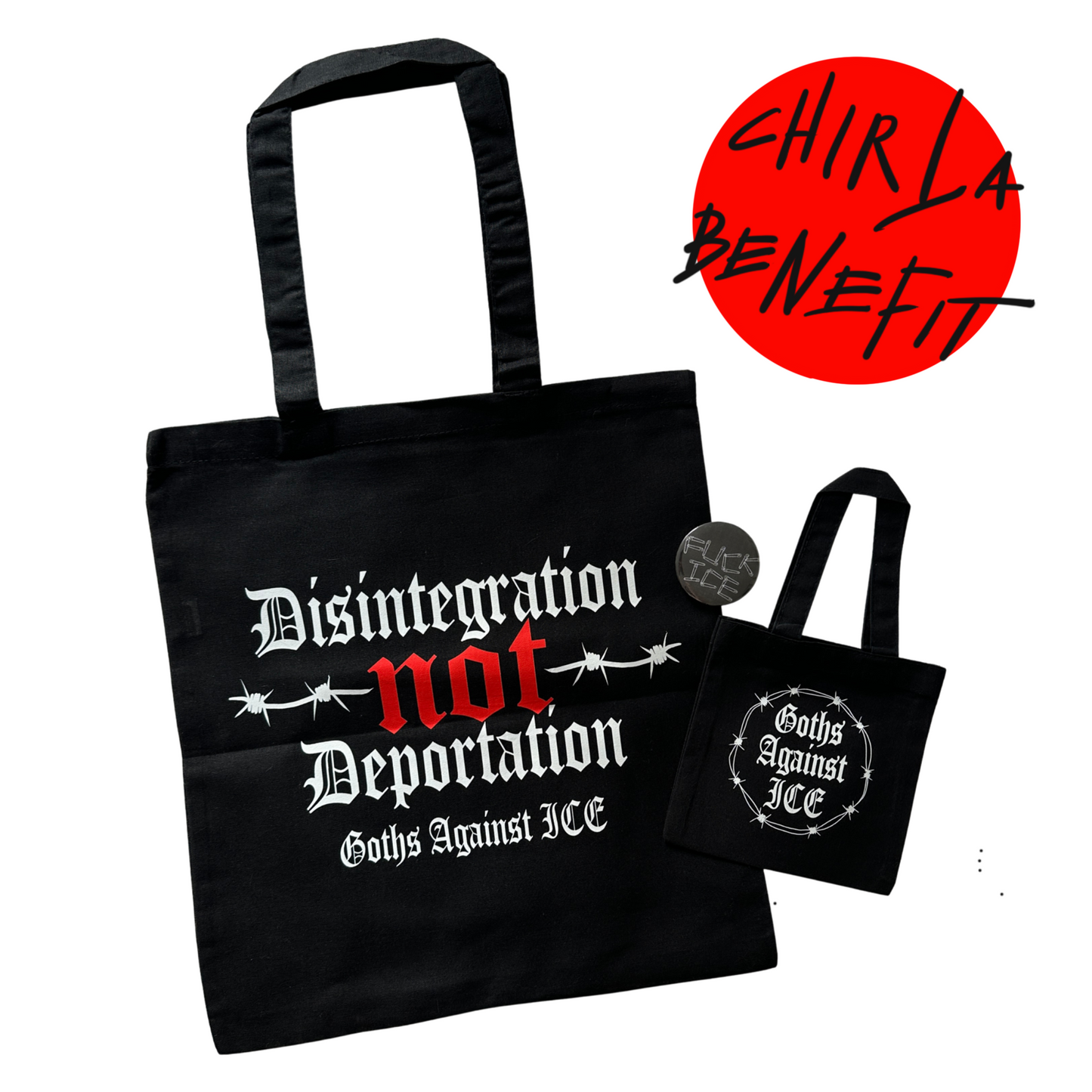 Tote and Pin Bundle Pre-Order (CHIRLA BENEFIT)