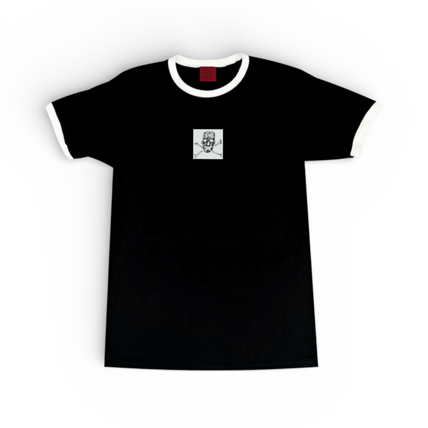 BONE RINGER SHIRT (BLACK)