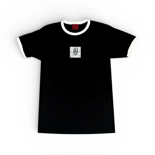 BONE RINGER SHIRT (BLACK)