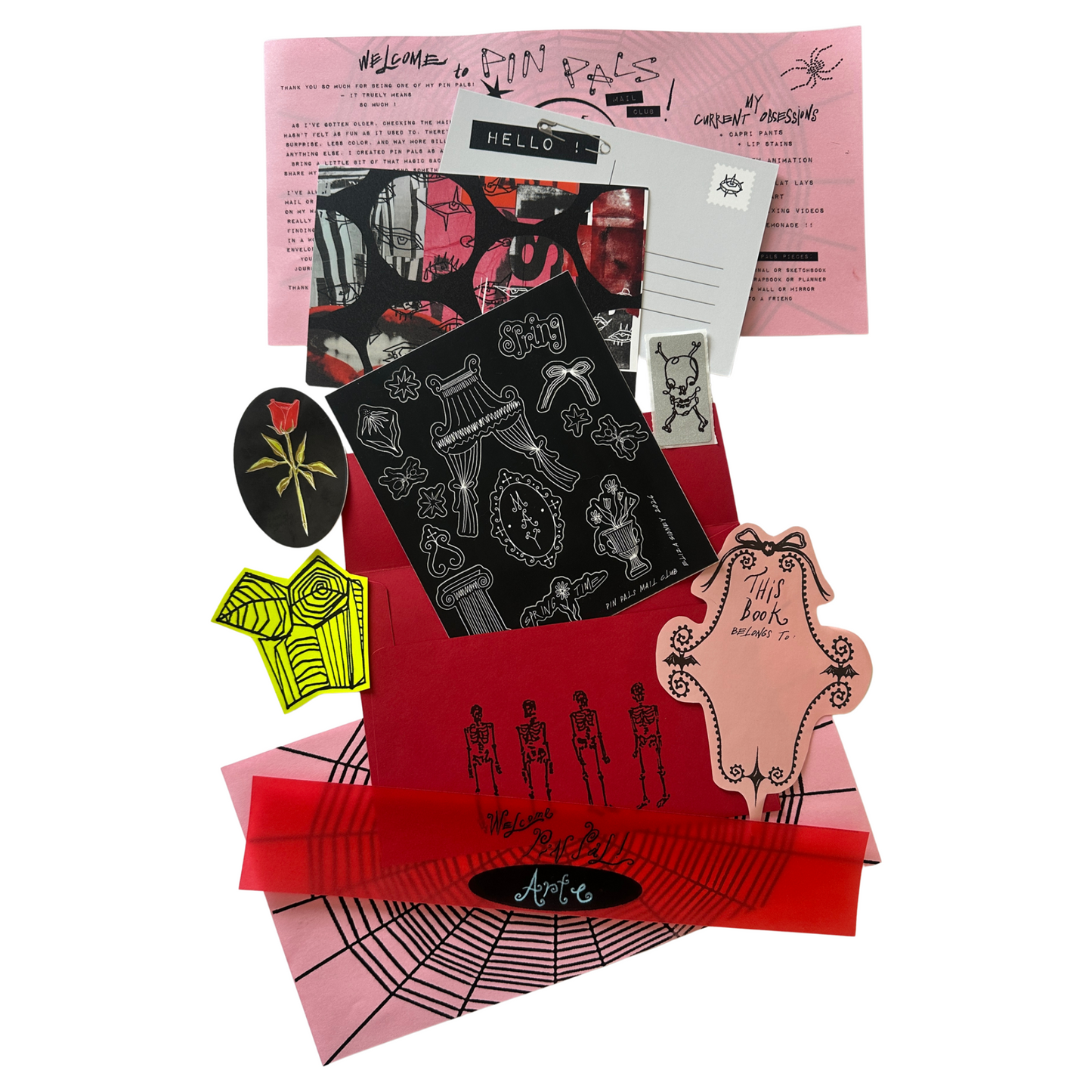 PIN PALS MAIL CLUB