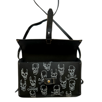+ SKULLS HANDBAG
