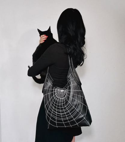+ WEBBED HANDBAG