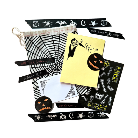 + HALLOWEEN STATIONARY SET
