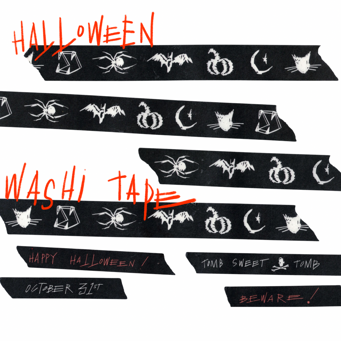 + HALLOWEEN STATIONARY SET