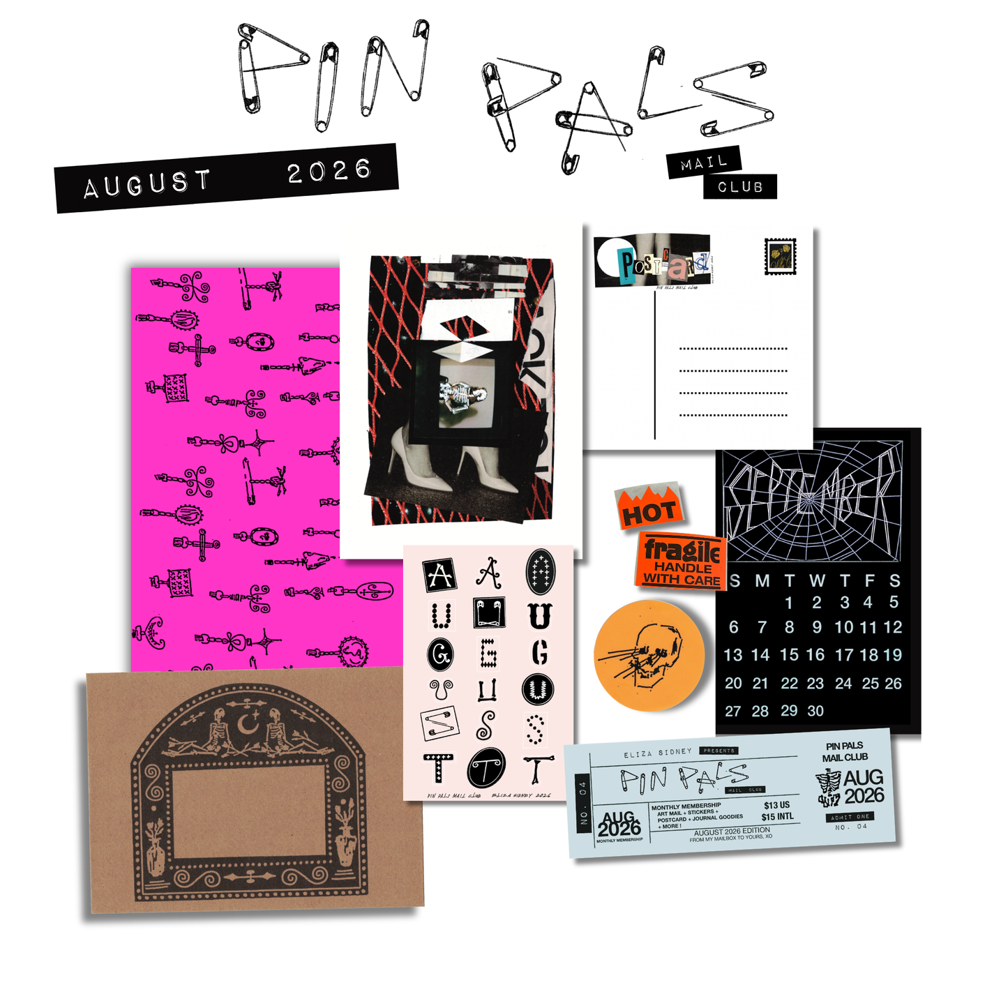 PIN PALS MAIL CLUB